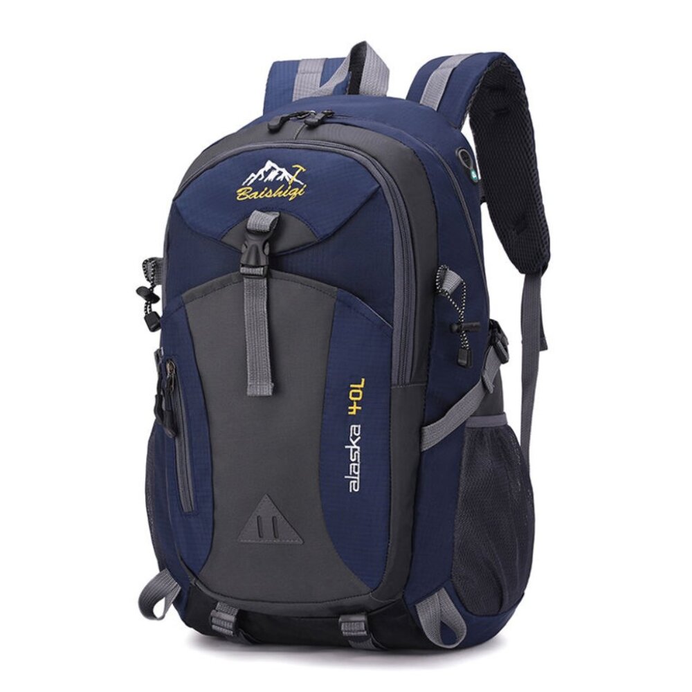 PAKNADA 40L Outdoor Hiking Backpack Lightweight Oxford Travel Bag